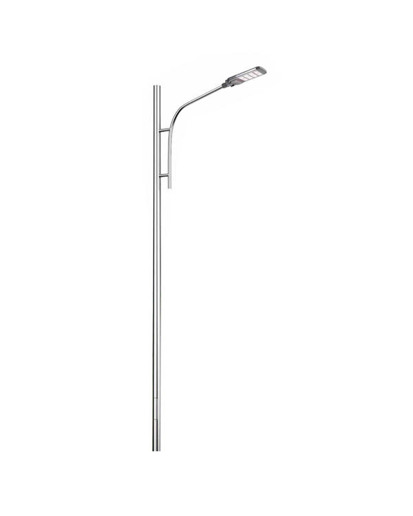 Poteau de lampadaire à bras faucille LCDG-G