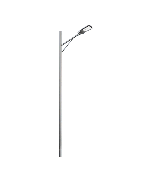 Poteau lumineux à bras unique en forme de A LCDG-L