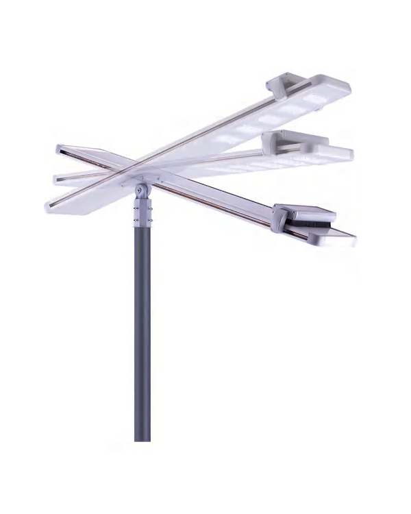 Lampadaire solaire tout-en-un à nettoyage automatique série SC