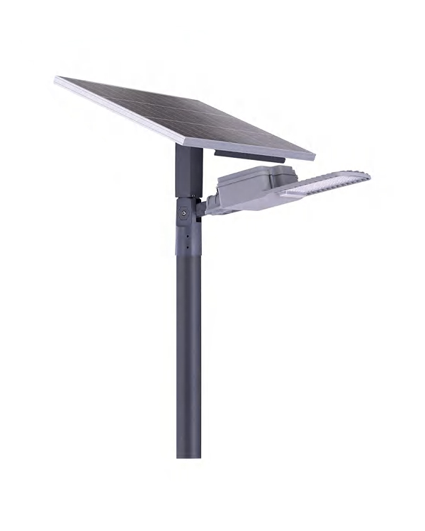 Lampadaire solaire deux en un à bras pliant de la série FY