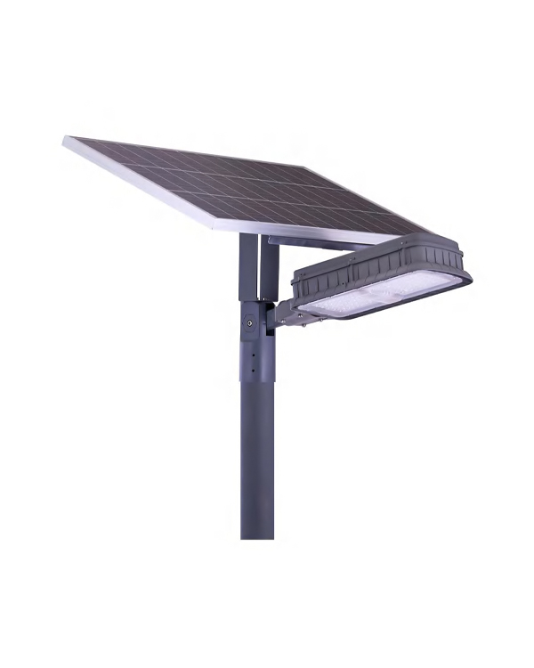 Lampadaire solaire deux en un réglable en élévation de la série YW