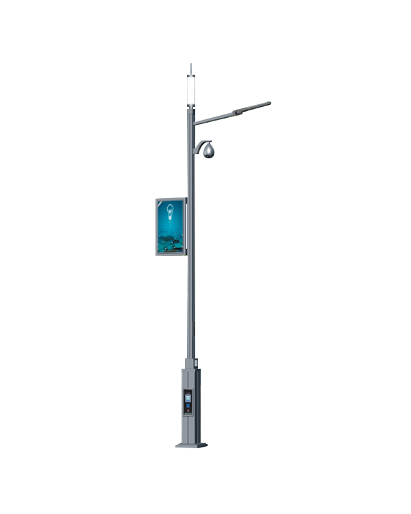 Poteau lumineux intelligent pour paysage rond-point ZHLU-02