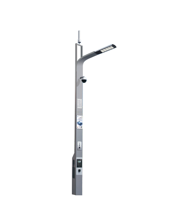 Poteau lumineux intelligent pour route communautaire ZHLU-14