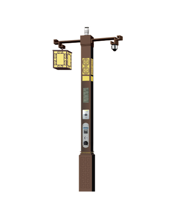 Poteau lumineux intelligent de style impérial ZHLU-20