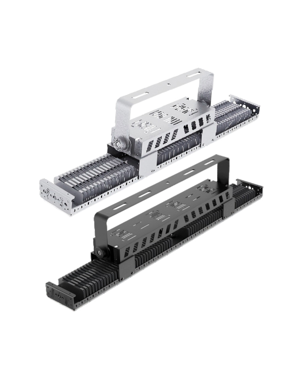 Lampadaire LED linéaire dédié au terrain de pickleball C à module diamant