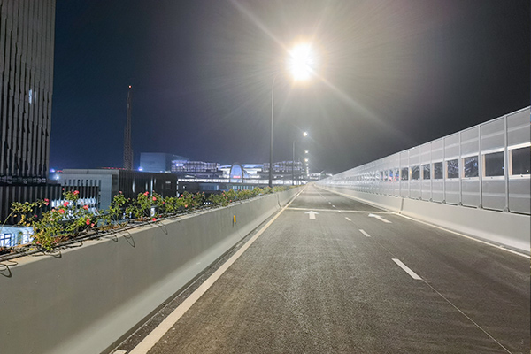 Projet de sécurité routière et d'éclairage routier pour les sections non ferroviaires de la gare de Hangzhou Ouest