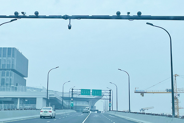 Projet de sécurité routière et d'éclairage routier pour les sections non ferroviaires de la gare de Hangzhou Ouest
