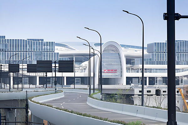 Projet de sécurité routière et d'éclairage routier pour les sections non ferroviaires de la gare de Hangzhou Ouest