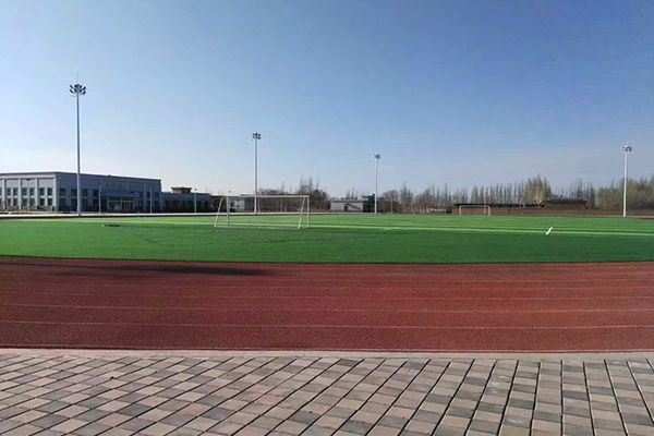 Projet d'éclairage à mât élevé du stade Jiuquan