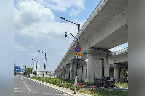 Projet de sécurité routière et d'éclairage routier pour les sections non ferroviaires de la gare de Hangzhou Ouest